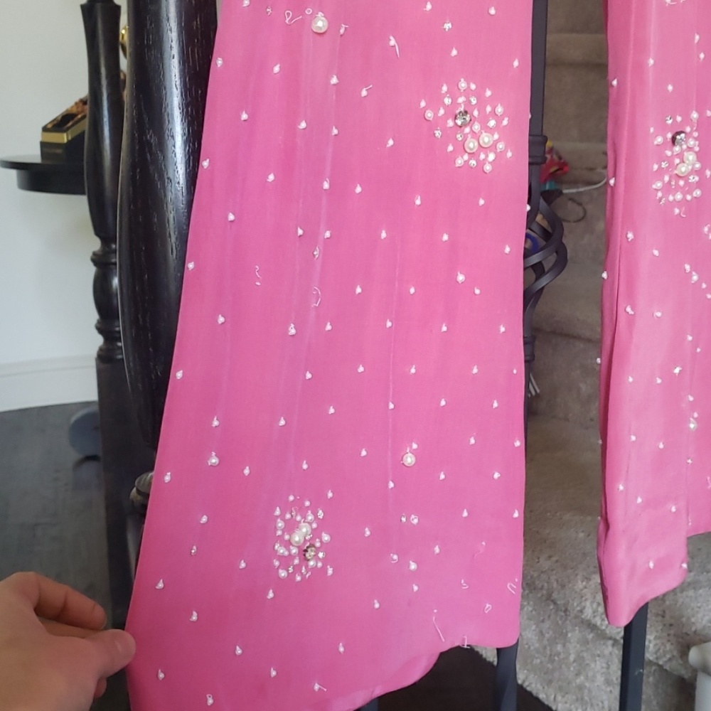 Designer Small Pakistani Indian Outfit - image 8